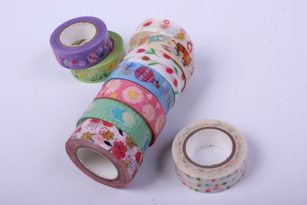 Скотч декоративный .(15 мм*3 м * 150 Mic ( без рис.)) (10)