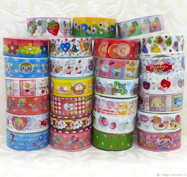 Красивые декоративные скотчи