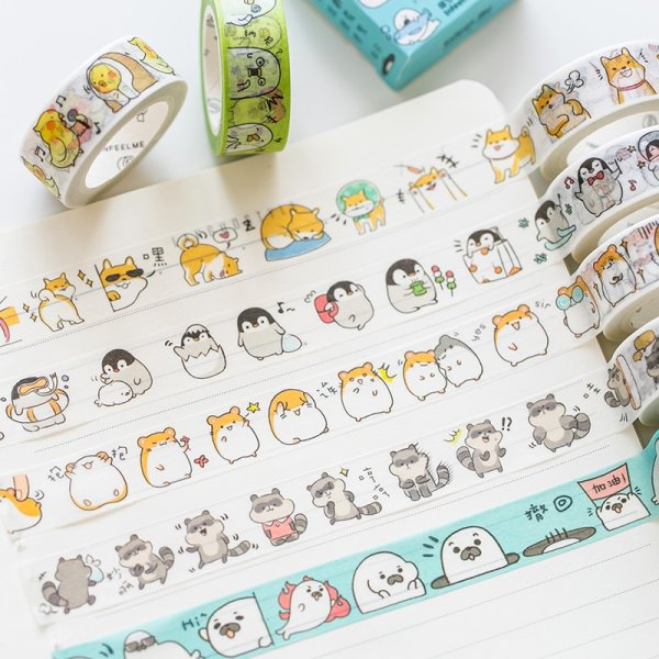 Клейкую ленту с рисуночками