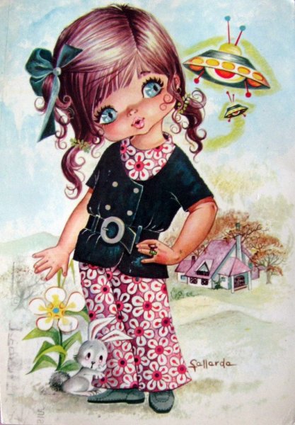 Картина модница