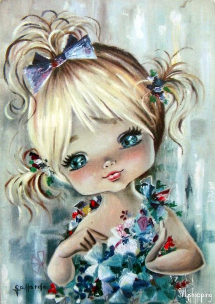 Винтажные открытки от Gallarda