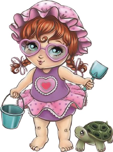 Мультяшные Веселые девочки