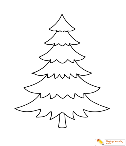 Елка раскраска для детей