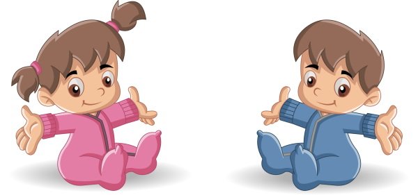 Маленький мальчик на прозрачном фоне