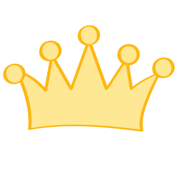 Корона нарисованная