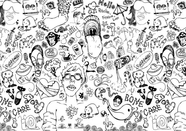 Маленькие Стикеры для срисовки