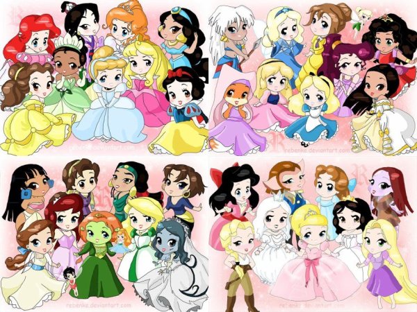 Много маленьких принцесс