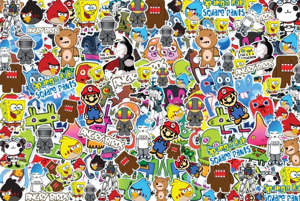 Куча маленьких рисунков