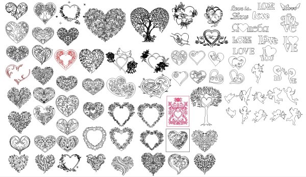 Трафареты для гравировки на стекле