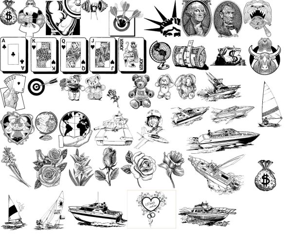 Ангелочки для гравировки