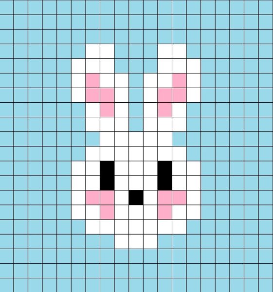 Рисунки по клеточкам маленькие