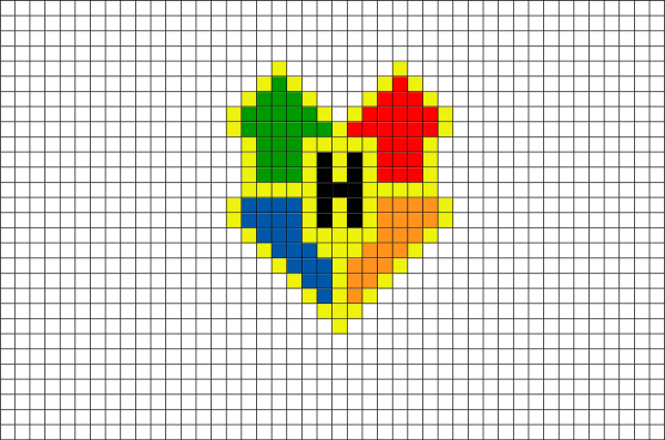 Рисунки в клеточку маленькие