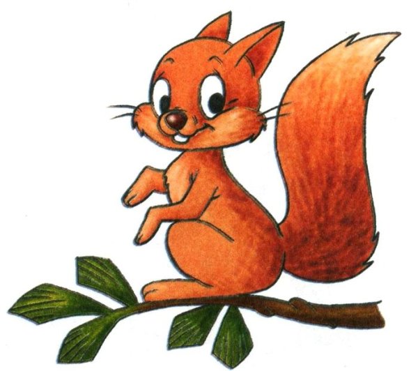 Белка рисунок