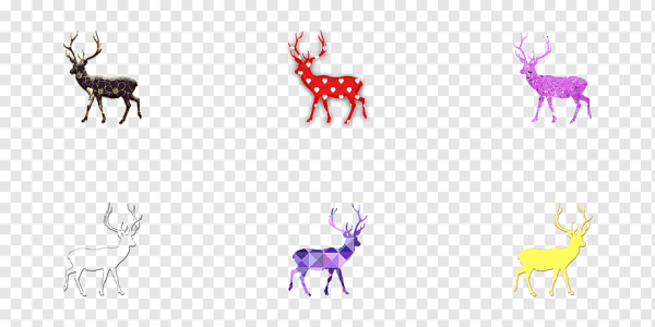 Маленький олень рисунок