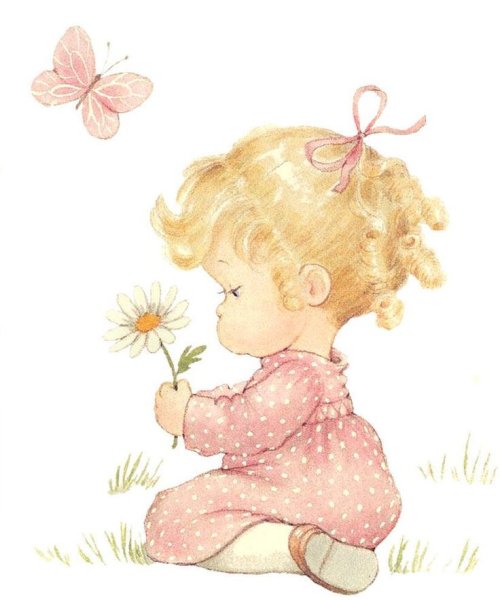 Нежные детские иллюстрации