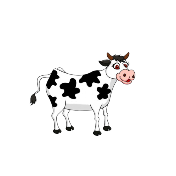 Корова рисунок