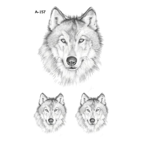 Мехенди волк