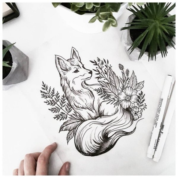 Необычные рисунки карандашом