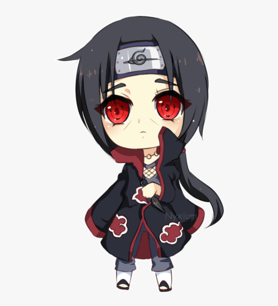 Раскраска Итачи Учиха