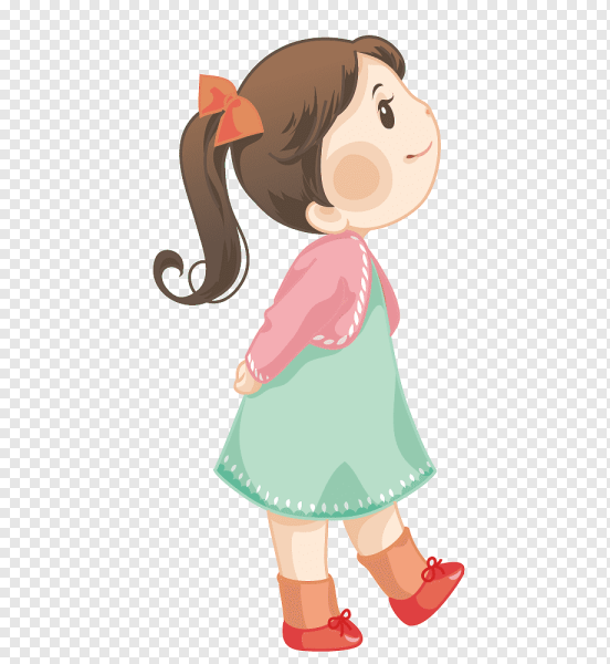 Девочка мультяшный