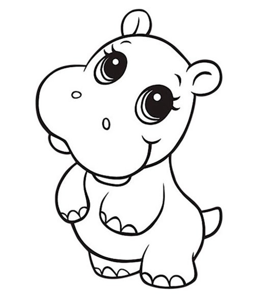 Раскраски животных для детей