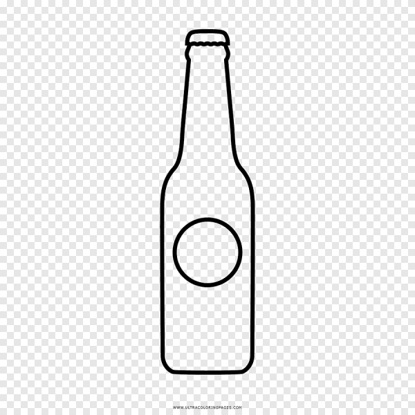 Бутылка контур