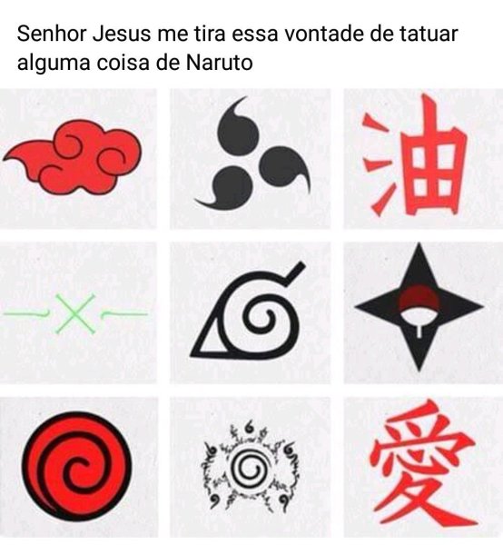 Кланы из Наруто символы