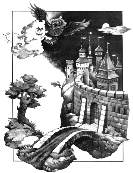 Пройслер маленькое привидение иллюстрации