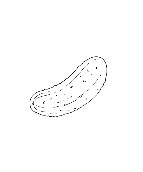 Огурец для дошкольников