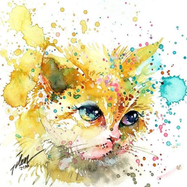 Акварельные картины Tilen ti