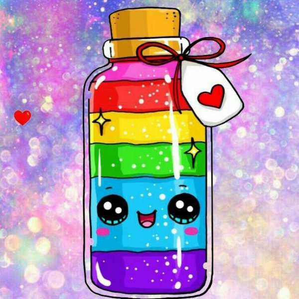 Милые предметы с глазками