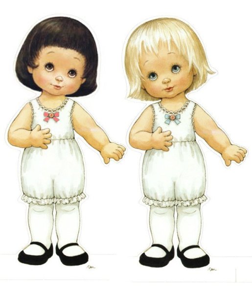 Куколки для скрапбукинга