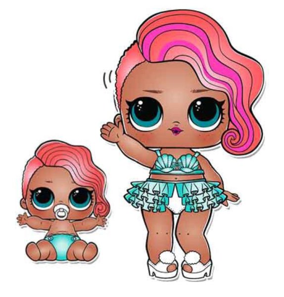 Кукла ЛОЛ Пранкста рисунок