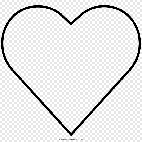 Сердечко шаблон