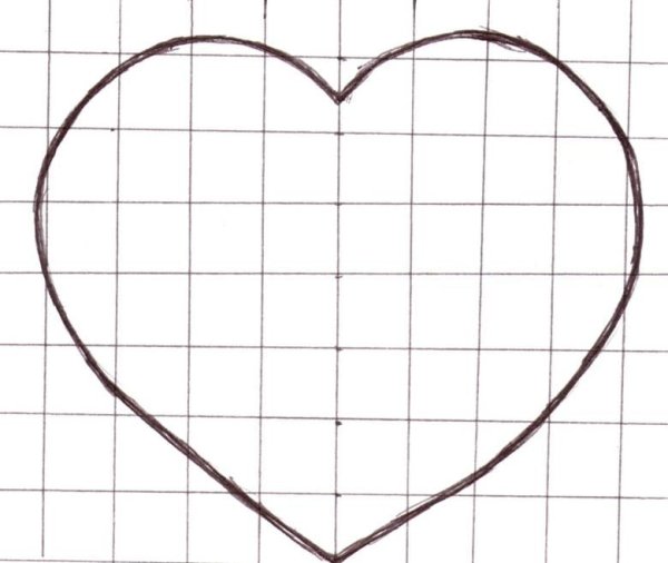 Сердце контур