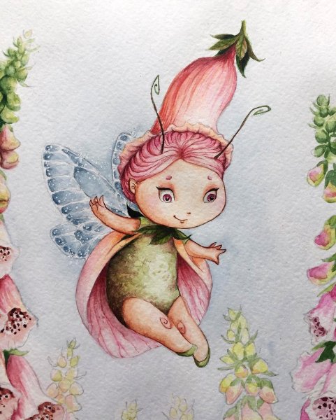 Эммануэль Колин иллюстрации феечки