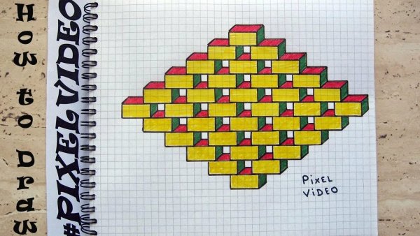 Рисунки по клеточкам