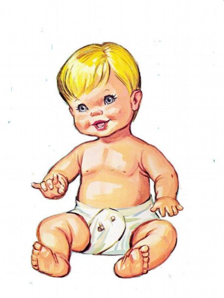 Бумажные Пупсики