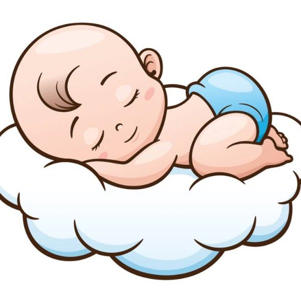 Новорожденный ребенок рисунок