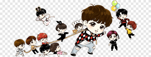 Группа BTS Чиби