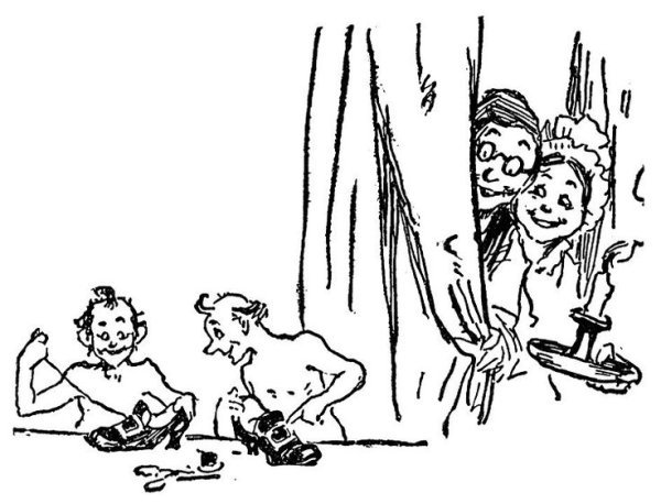 Братья Гримм маленькие человечки Ломаев