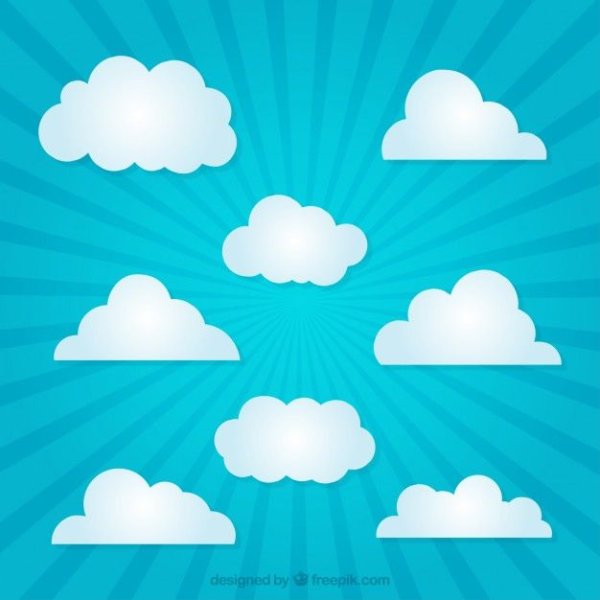 Облако векторное изображение