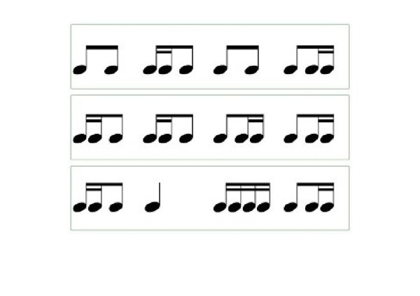 Ритмические карточки