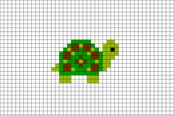 Рисунки по клеточкам в тетради маленькие