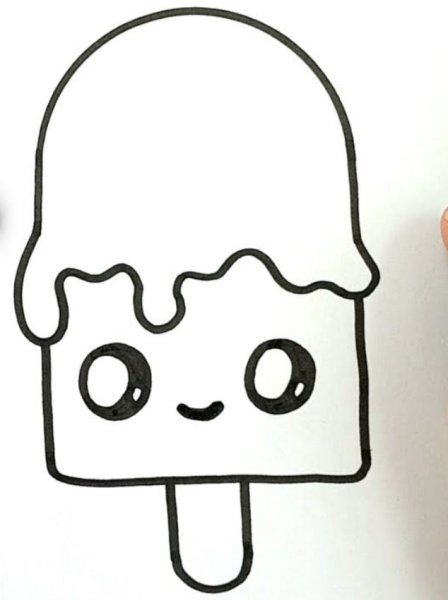 Простые кавайные рисунки