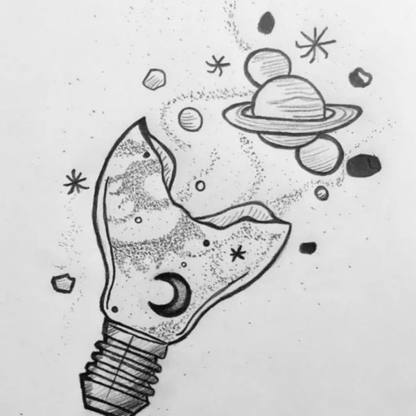 NASA легкие рисунки для срисовки