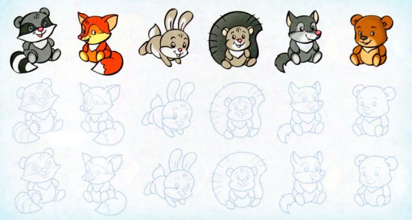 Маленькие раскраски