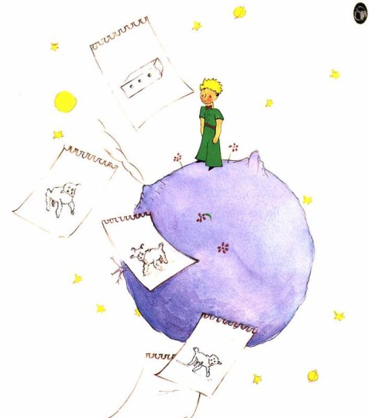 Планета фонарщика маленький принц описание