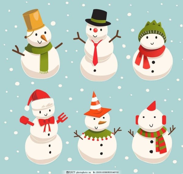 Разные Снеговики