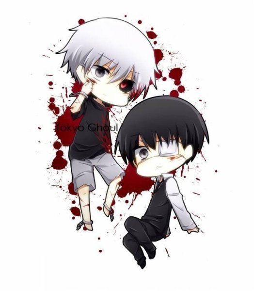 Чиби аниме гуль